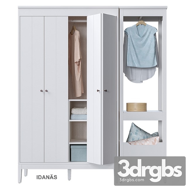 Idanäs ikea combined wardrobe