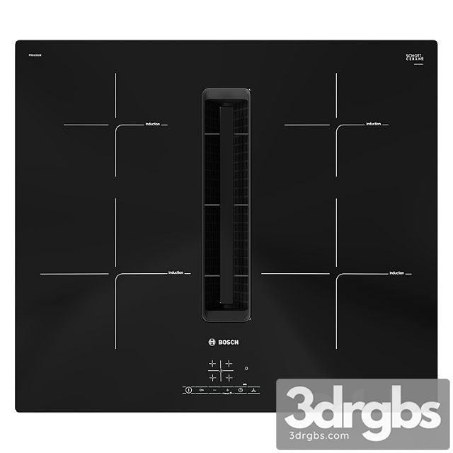 Hob with bosch extractor hood 2