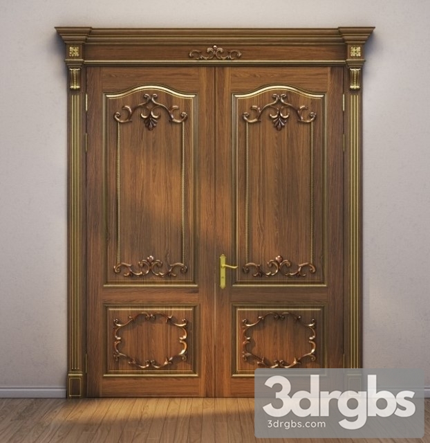 Classic Wooden Door 3