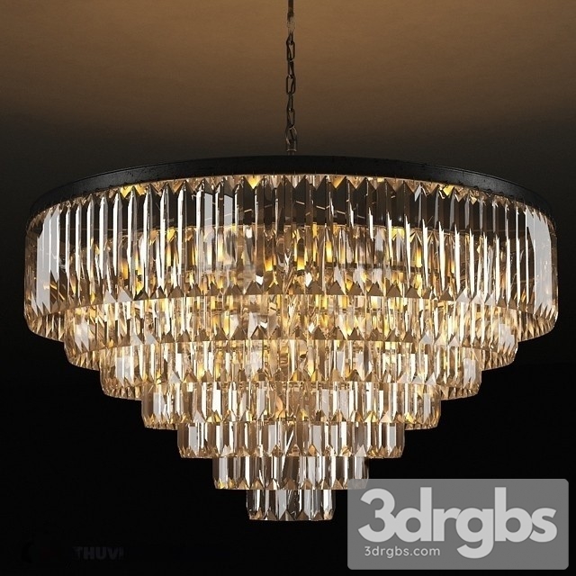 Adamant 7 Ring Chandelier