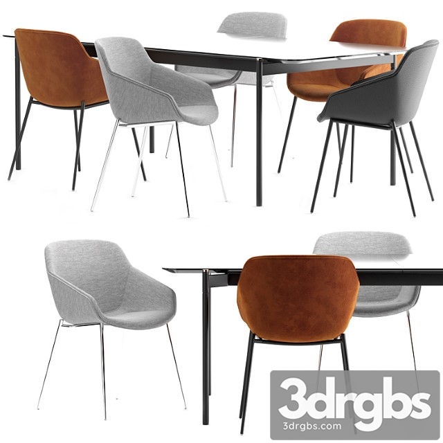 Boconcept - vienna chair + augusta table 2