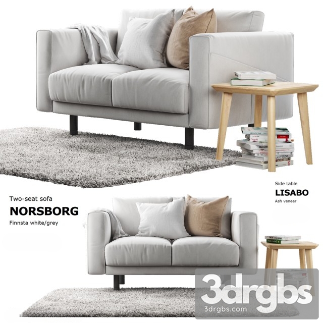 Two Seat Norsborg Sofa 01