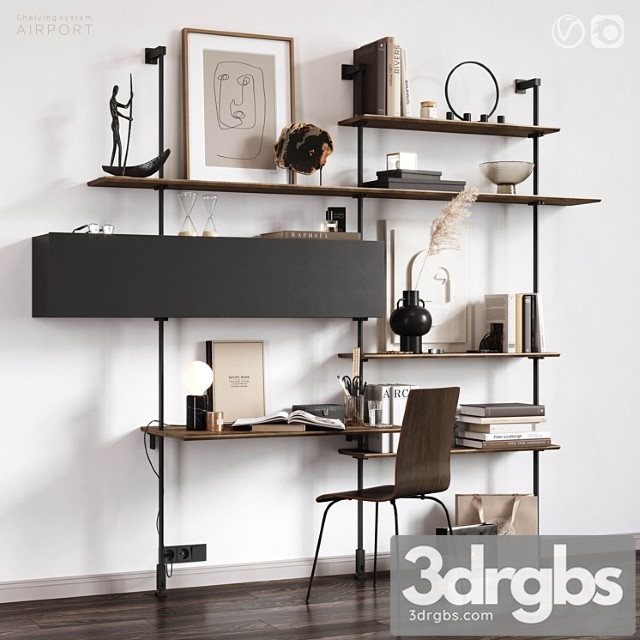 Shelving cattelan italia airport 2