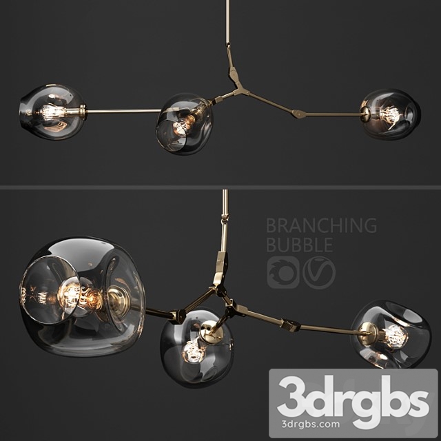 Branching Bubble 3 Lamps 8