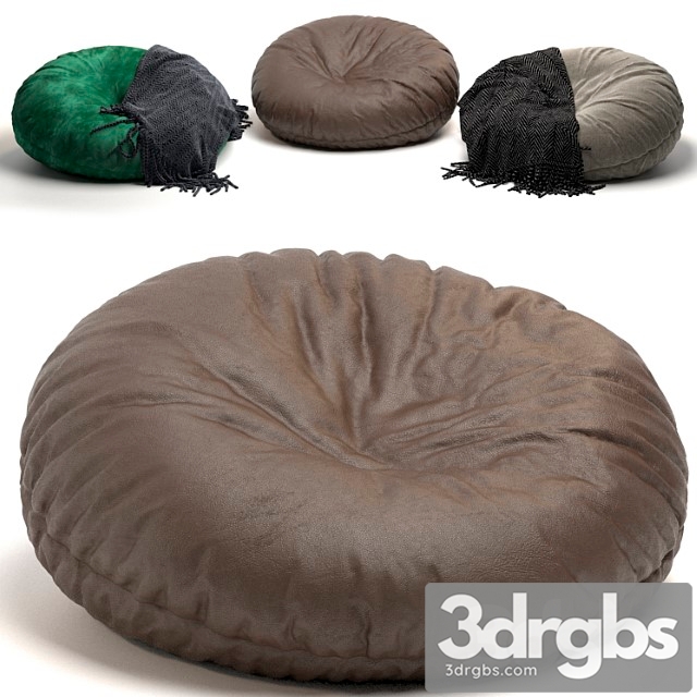 Set of poufs