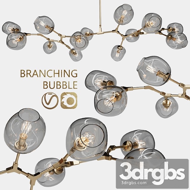 Branching Bubble 13 Lamps