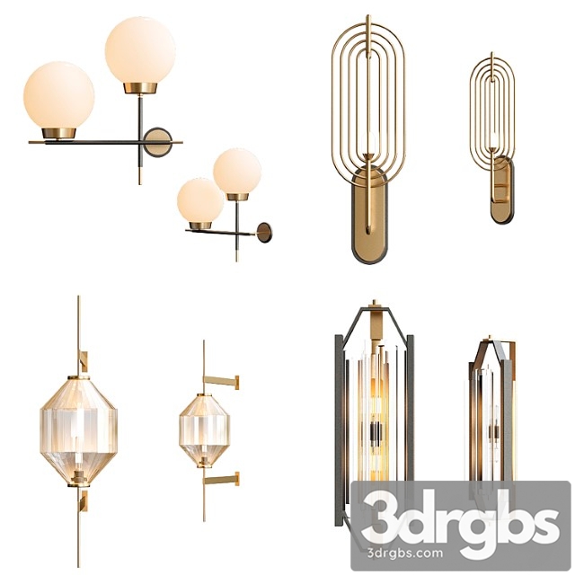 Modern wall lamps collection