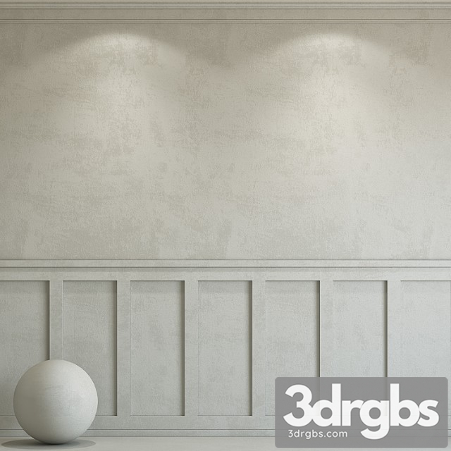 Decorative plaster with molding 99