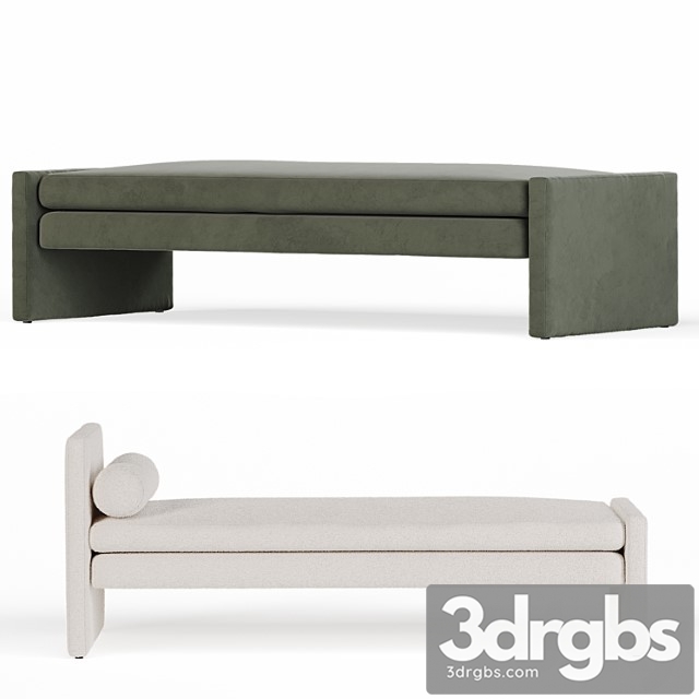 Angle Bench Segment Daybed Trnk