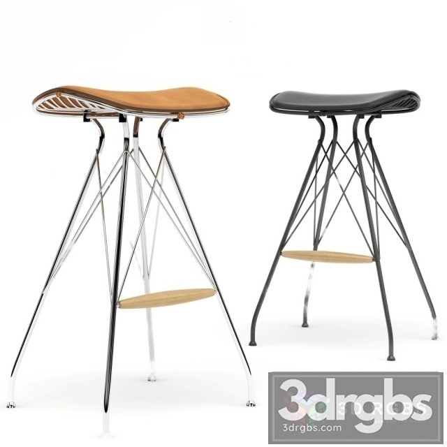 Overgaard Dyrman Wire Bar Stool