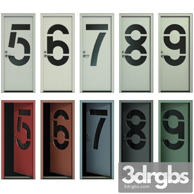 Door with numbers (part ii)