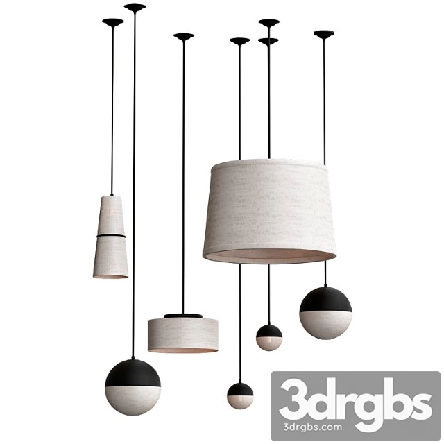 Cloth Pendant Lamps 1