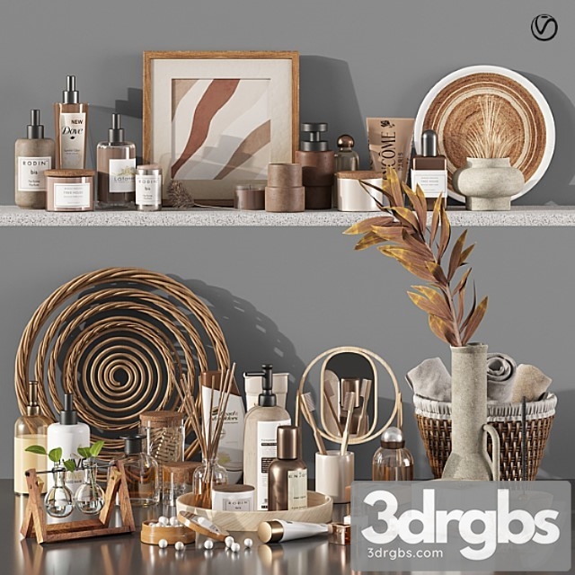 Bathroom accessories03-vray