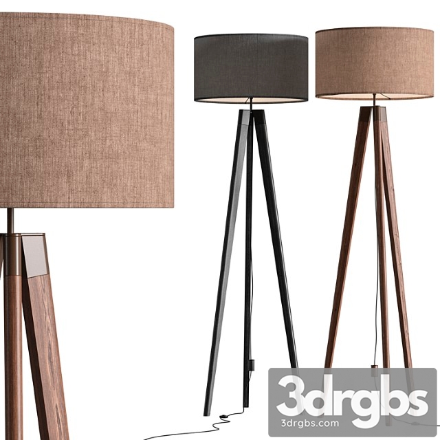 Dema edgar tripod floor lamp