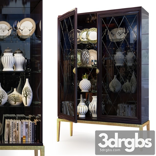 Wardrobe Showcase Art Deco Gatsby Cabinet Showsase By Savio Chasa