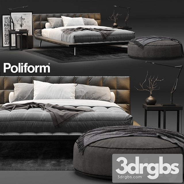 Poliform onda bed 3