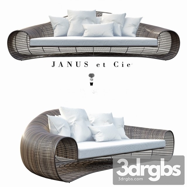 Janus Et Cie Croissant Sofa Seat