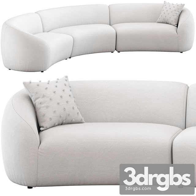 Cb2 roma sectional sofa