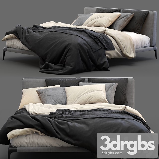 Poliform bed park uno 2