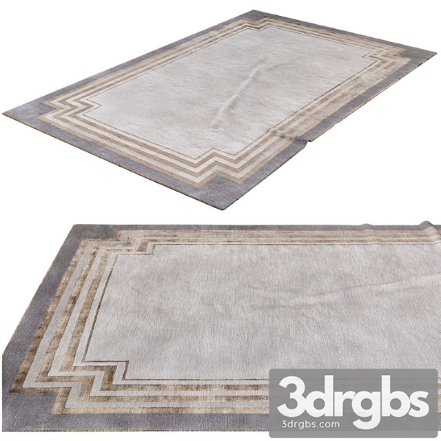 Deco border rug by tim gosling - the rug company