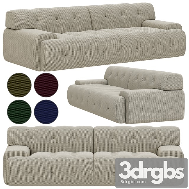 Roche Bobois Blogger 3 Large 3 Seat Sofa
