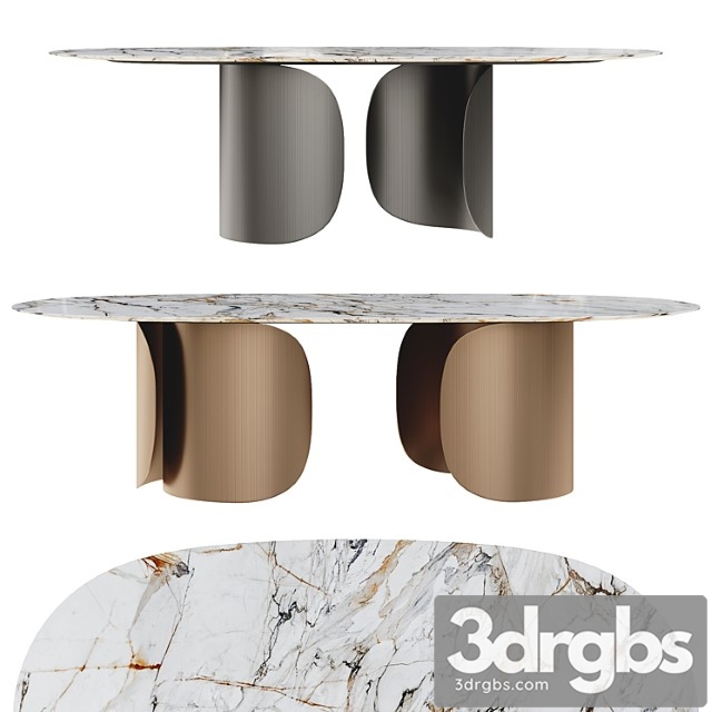 Opera Oscar Ovale Dining Table Set