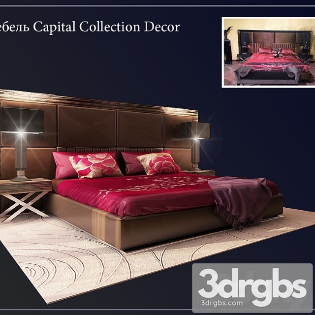 Bed Capital Collection Decor 1