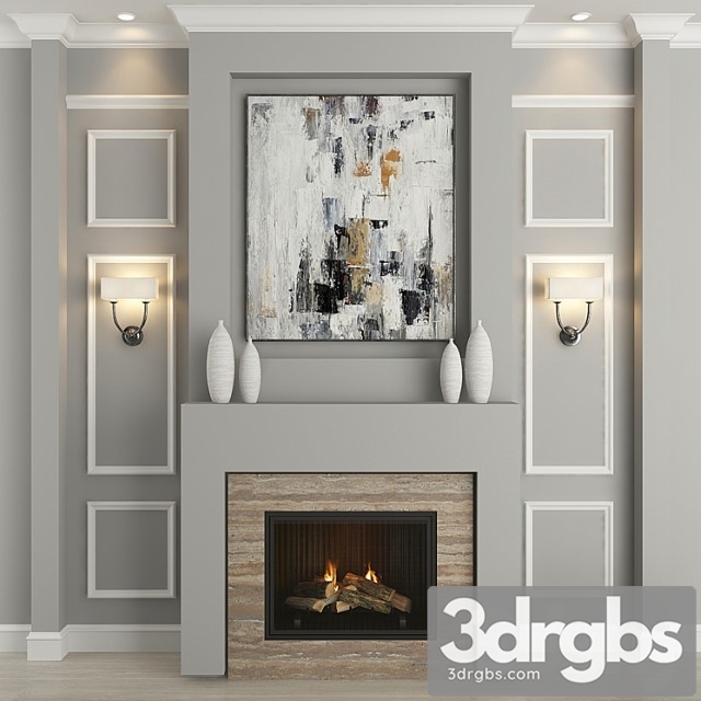 Fireplace and decor 18