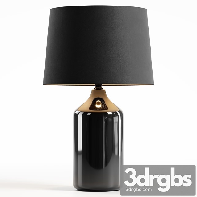 Zara Home The Black Ceramic Base Lamp 2