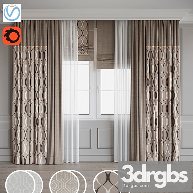 Set of curtains 98