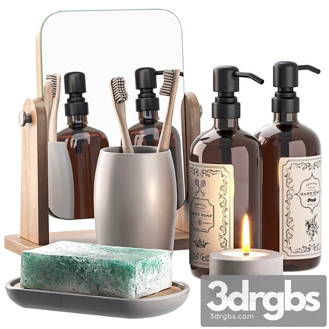 Decorative bathroom set