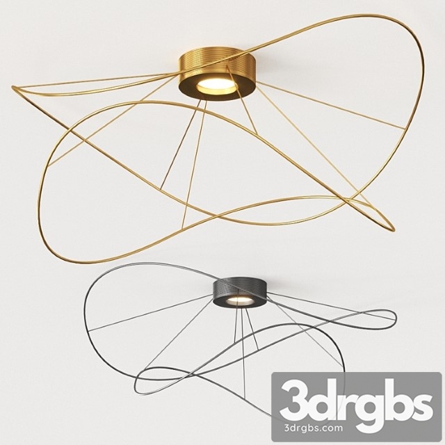 Hoops by axolight ceiling lamp