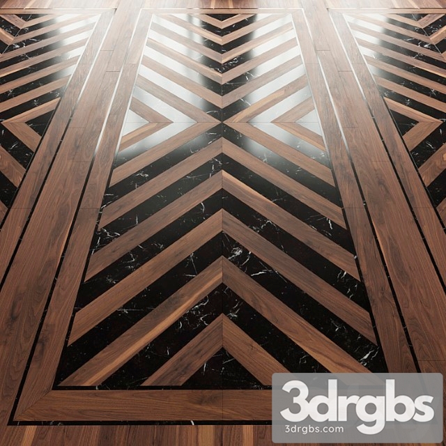 Parquet Ebony and Co Herringbone Chevron