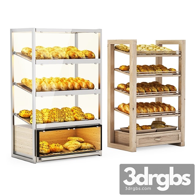 Bread racks with filling