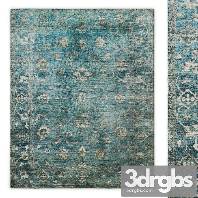 Roma hand-knotted rug rh