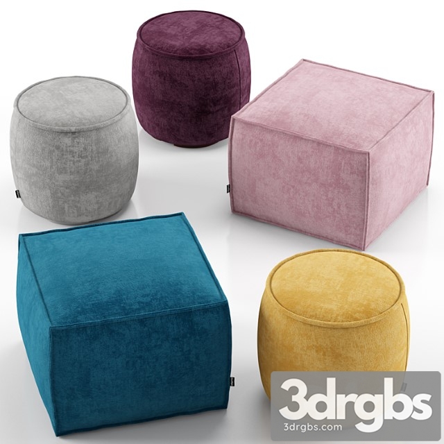 Muffin and soap ottoman - calligaris 2