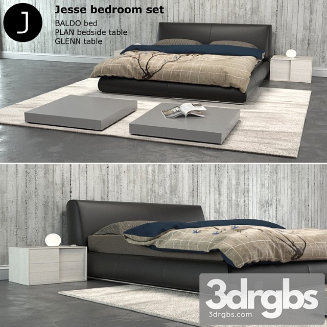 Baldo Bed Set 4