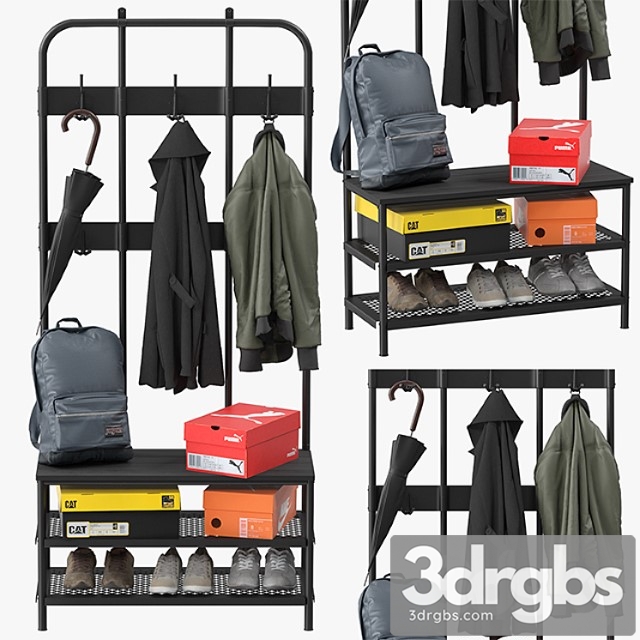 Clothes Ikea pinnig coat rack