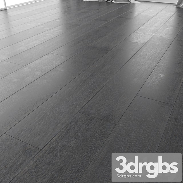 Wood floor oak (carbon brushed)