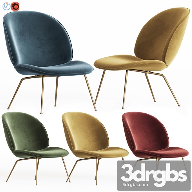 Beetle Lounge Chair Gubi 8