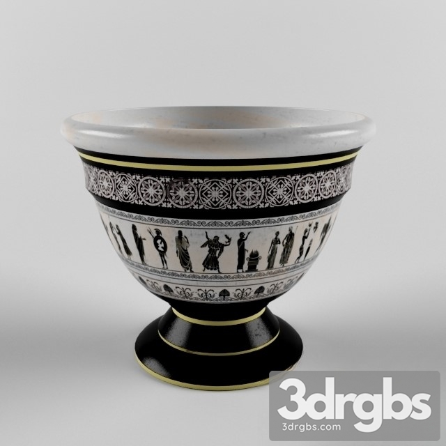 Vase With Antique Motifs