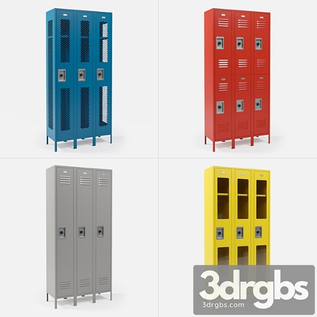 Metal lockers