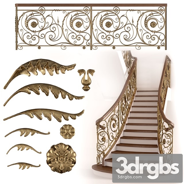 Forged stairs