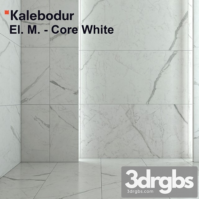 Tile kale elegant marbles - core white