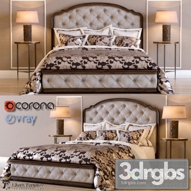 Amelia Queen Upholstered Bed