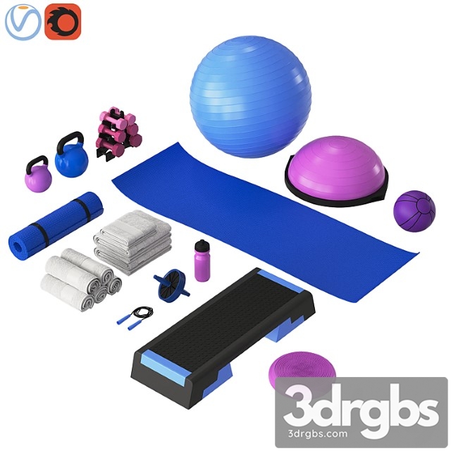 Home fitness set