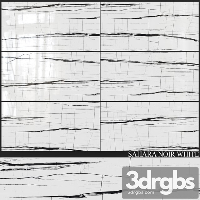Decovita sahara noir white 600x1200