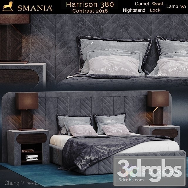 Smania Harrison 380 Bed