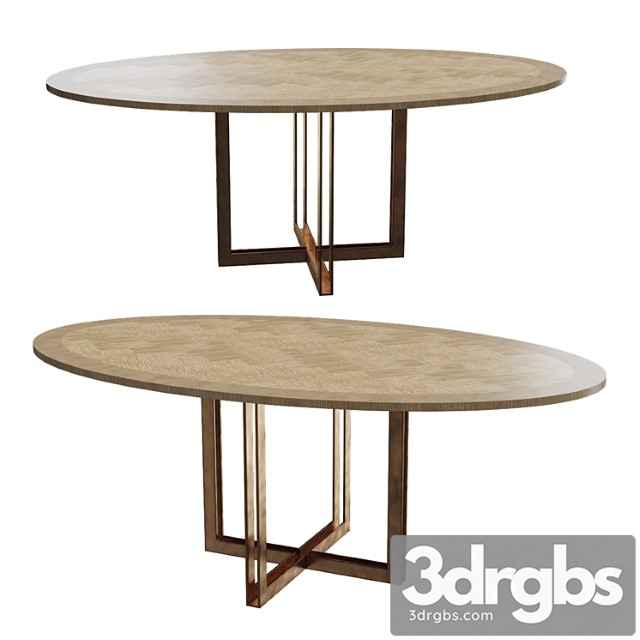 Eichholtz dining table melchior oval_1 2