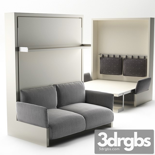 Download Transforming bed murphy 2 model - 3DRGBs